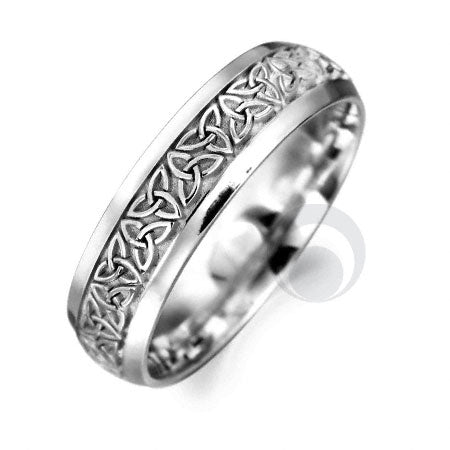 Platinum Celtic Wedding Ring