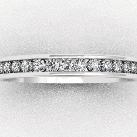Channel Set Eternity Ring PRC001 360