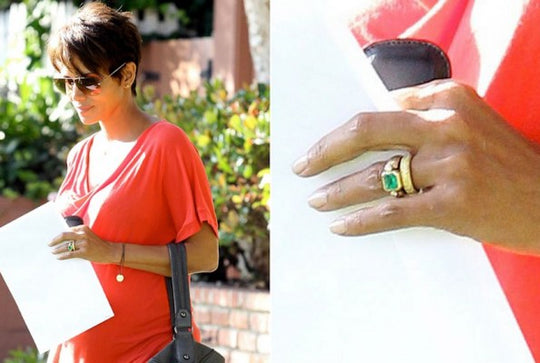 Celeb Engagements: Coloured Stones