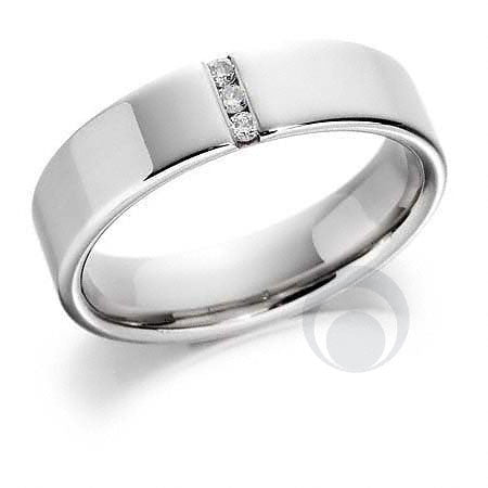 Diamond Platinum Wedding Ring