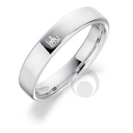 Diamond Platinum Wedding Ring