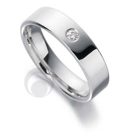 Diamond Platinum Wedding Ring