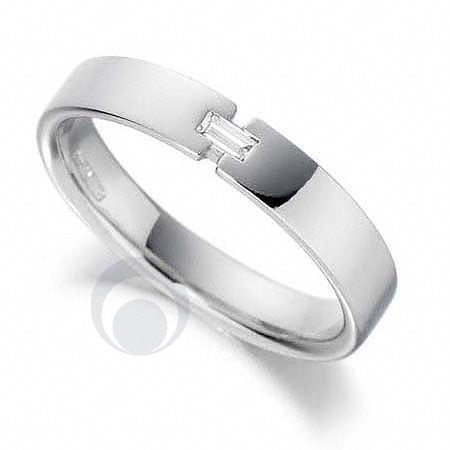 Diamond Platinum Wedding Ring