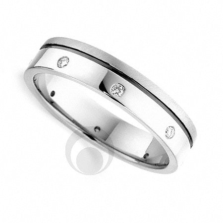 Diamond Platinum Wedding Ring