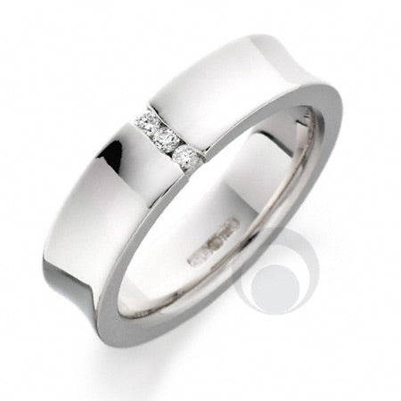 Diamond Platinum Wedding Ring