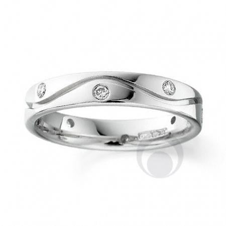 Diamond Platinum Wedding Ring