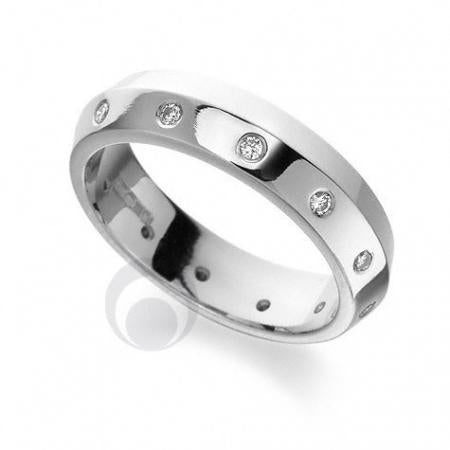 Diamond Platinum Wedding Ring