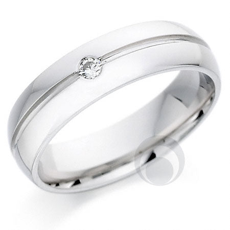 Diamond Platinum Wedding Ring