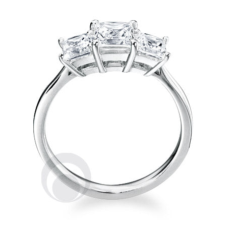 Diamond Platinum Engagement Ring