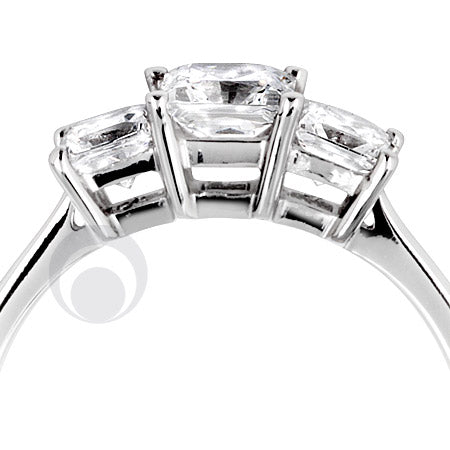 Diamond Platinum Engagement Ring