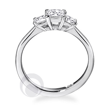 Diamond Platinum Engagement Ring