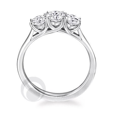 Diamond Platinum Engagement Ring