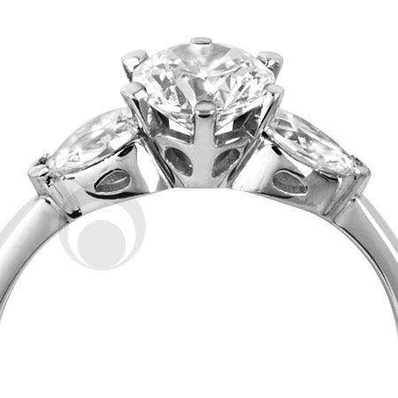 Diamond Platinum Engagement Ring