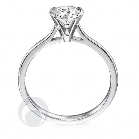 Diamond Platinum Engagement Ring