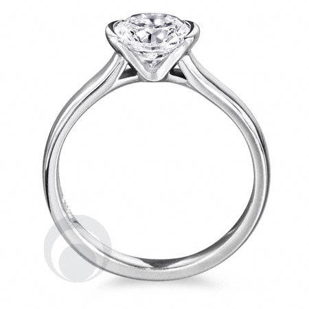 Diamond Platinum Engagement Ring