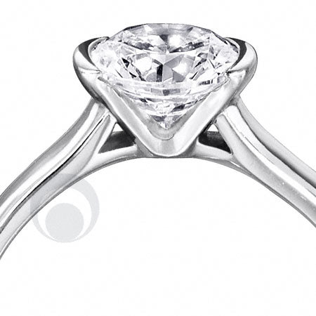 Diamond Platinum Engagement Ring