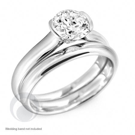 Diamond Platinum Engagement Ring