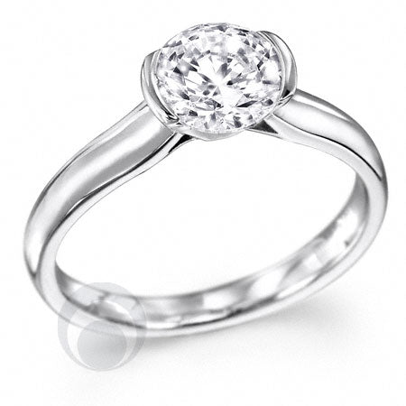 Diamond Platinum Engagement Ring