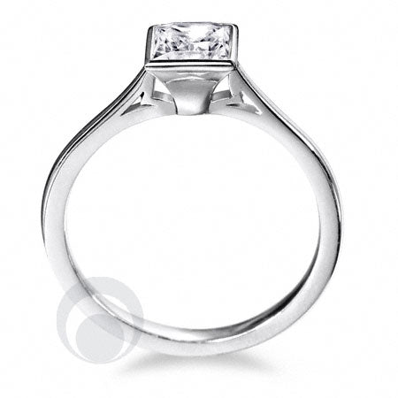 Diamond Platinum Engagement Ring