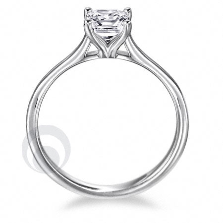 Diamond Platinum Engagement Ring