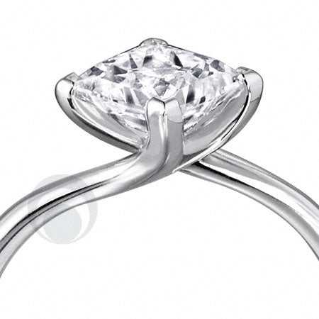 Diamond Platinum Engagement Ring