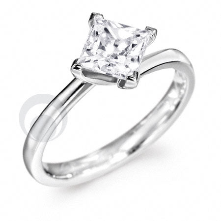 Diamond Platinum Engagement Ring