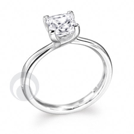 Diamond Platinum Engagement Ring