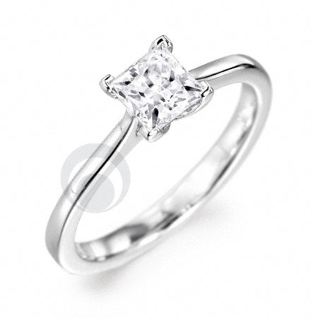 Diamond Platinum Engagement Ring