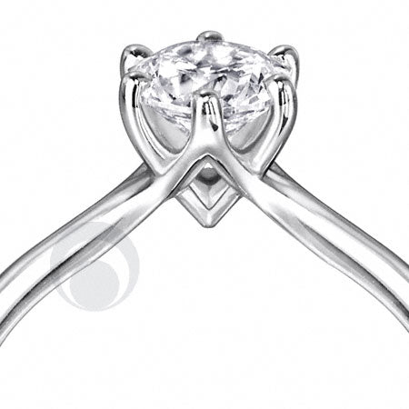 Diamond Platinum Engagement Ring