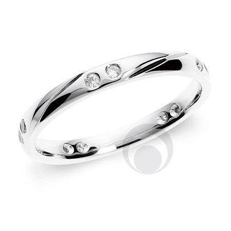 Diamond Platinum Wedding Ring