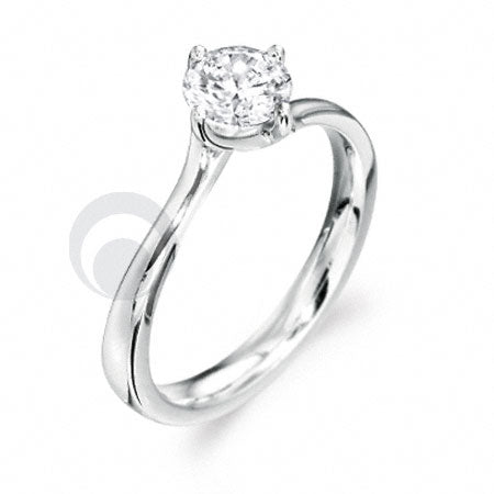 Diamond Platinum Engagement Ring