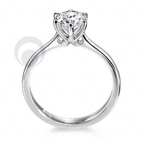 Diamond Platinum Engagement Ring