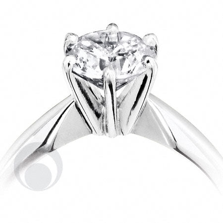 Diamond Platinum Engagement Ring