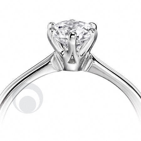 Diamond Platinum Engagement Ring