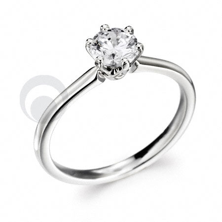 Diamond Platinum Engagement Ring