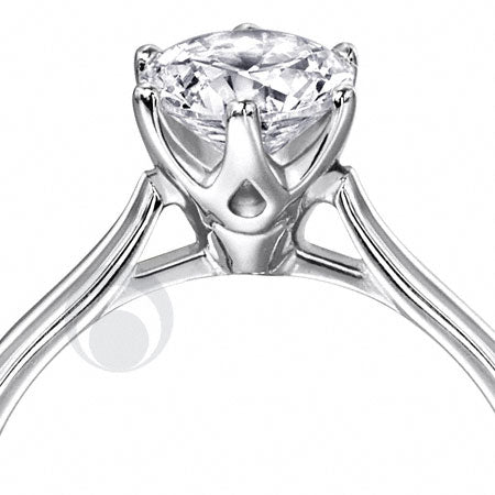 Diamond Platinum Engagement Ring