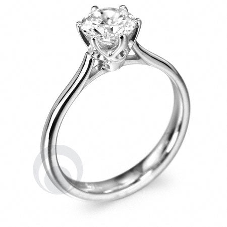 Diamond Platinum Engagement Ring