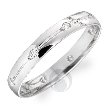 Diamond Platinum Wedding Ring