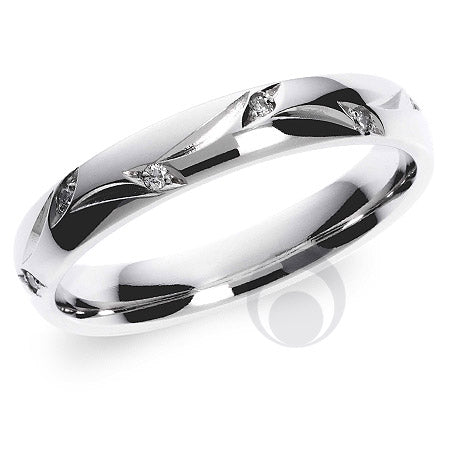 Diamond Platinum Wedding Ring