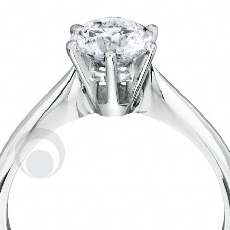 Diamond Platinum Engagement Ring