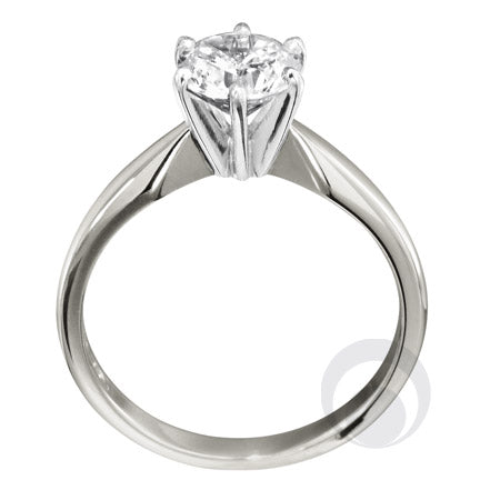 Diamond Platinum Engagement Ring