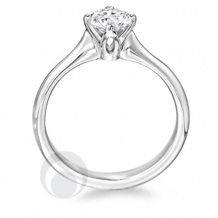 Diamond Platinum Engagement Ring