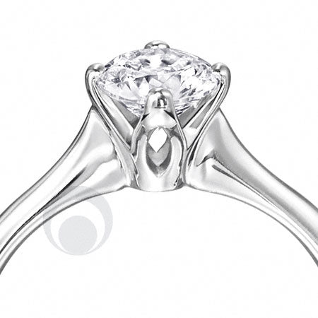 Diamond Platinum Engagement Ring