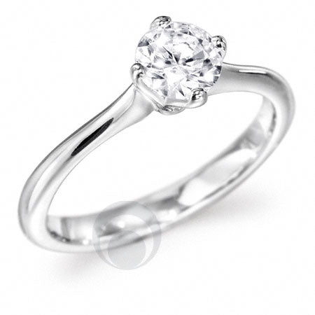 Diamond Platinum Engagement Ring