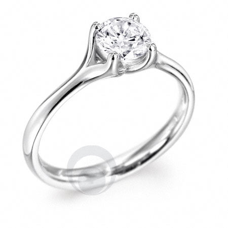 Diamond Platinum Engagement Ring