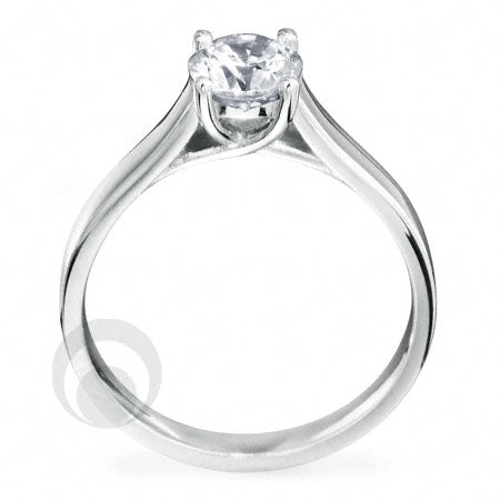 Diamond Platinum Engagement Ring