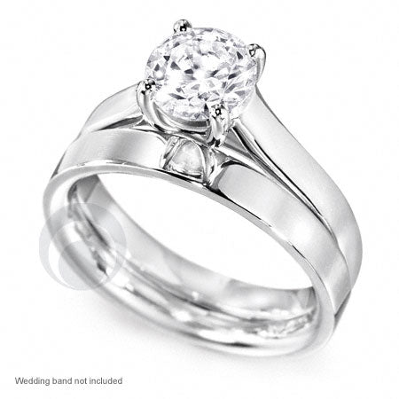 Diamond Platinum Engagement Ring