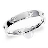Diamond Platinum Wedding Ring
