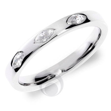 Diamond Platinum Wedding Ring