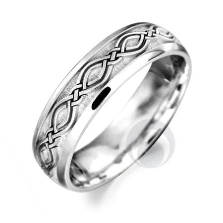 Platinum Celtic Wedding Ring